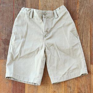 Land's End Boys Khaki Chino Shorts Size 10